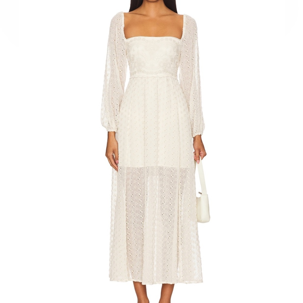Free People Malina Long Sleeve Maxi Dress